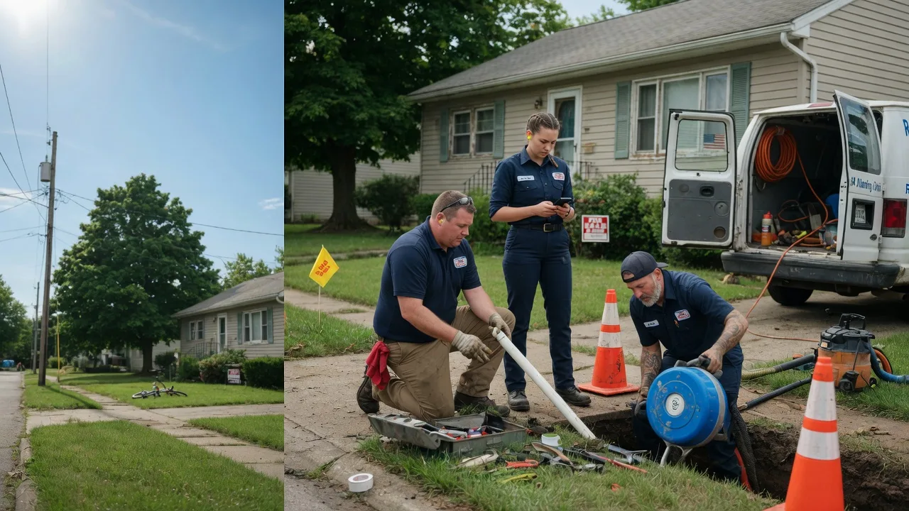 Sewer Line Repair in Olmsted, IL near me
